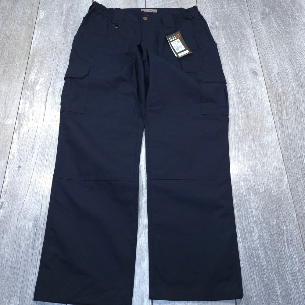 5.11 Tactical Taclite Pro Pant Women Size 12 Dark Navy Blue Ripstop Cargo